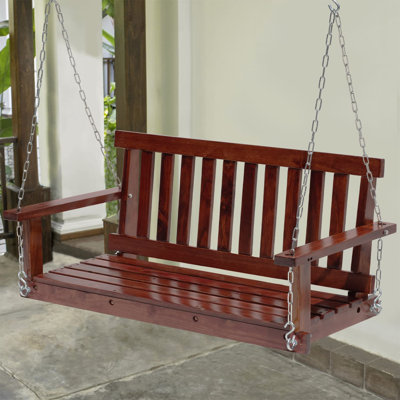 Balancelle de véranda, banc suspendu pour terrasse, jardin, cour arrière et sièges de détente au design confortable