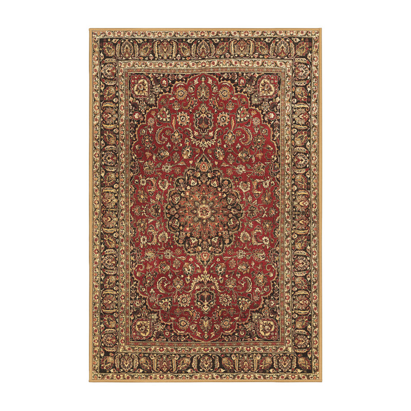 Loresz Washable Oriental Indoor Rug, Rectangle 5' x 8'