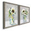 Tournesol I - ensemble de 2 peintures sur toile encadrées-1966281002-1966281003