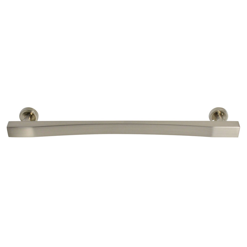 Poignée barre 13/16 po Arc 8, Nickel satiné