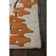 Inhabit Designer Ivory/Orange Area Rug