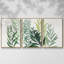 Vert Volunteers II, reproduction sur toile 3 pièces-1709438100-1709438101