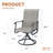 Tylo Swivel Patio Armchair-1782353378