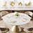  Suzzie 47" Sintered Stone Round Dining Table For 4-6-135863387