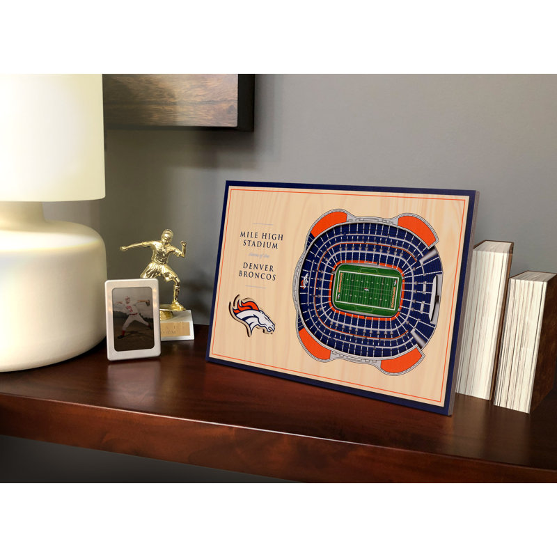 Affichage de bureau nfl 3d stadiumviews, Broncos de Denver