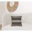 Coussin décoratif brun Nate