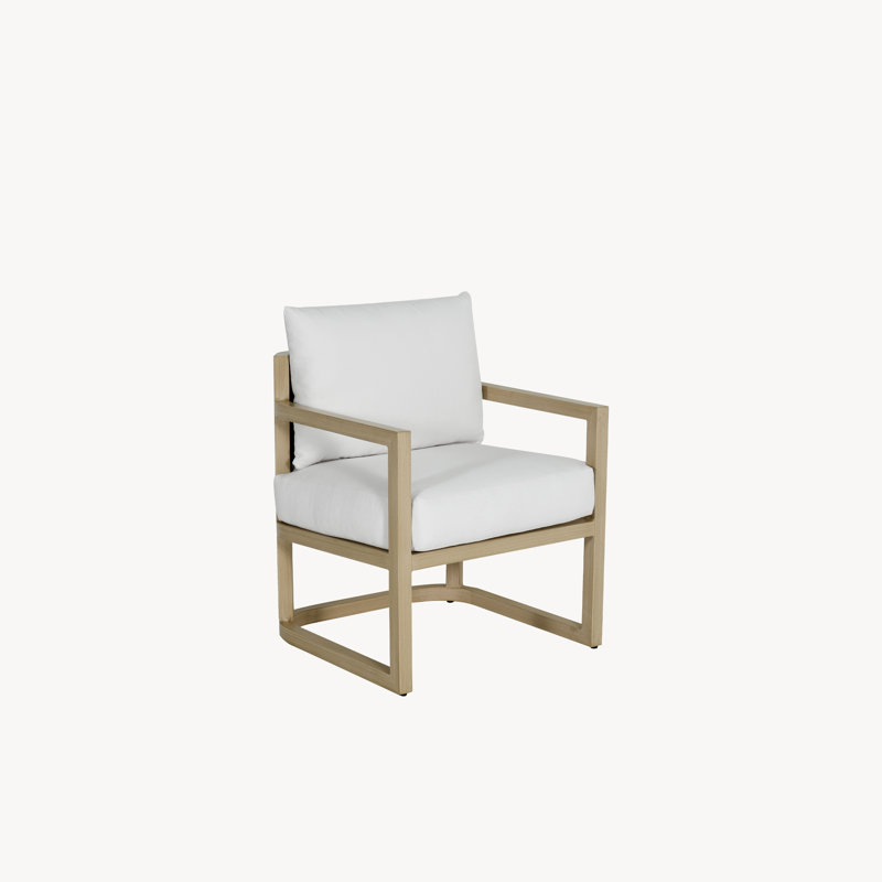 Biscayne Premium All-Weather Wicker Outdoor Dining Armchair