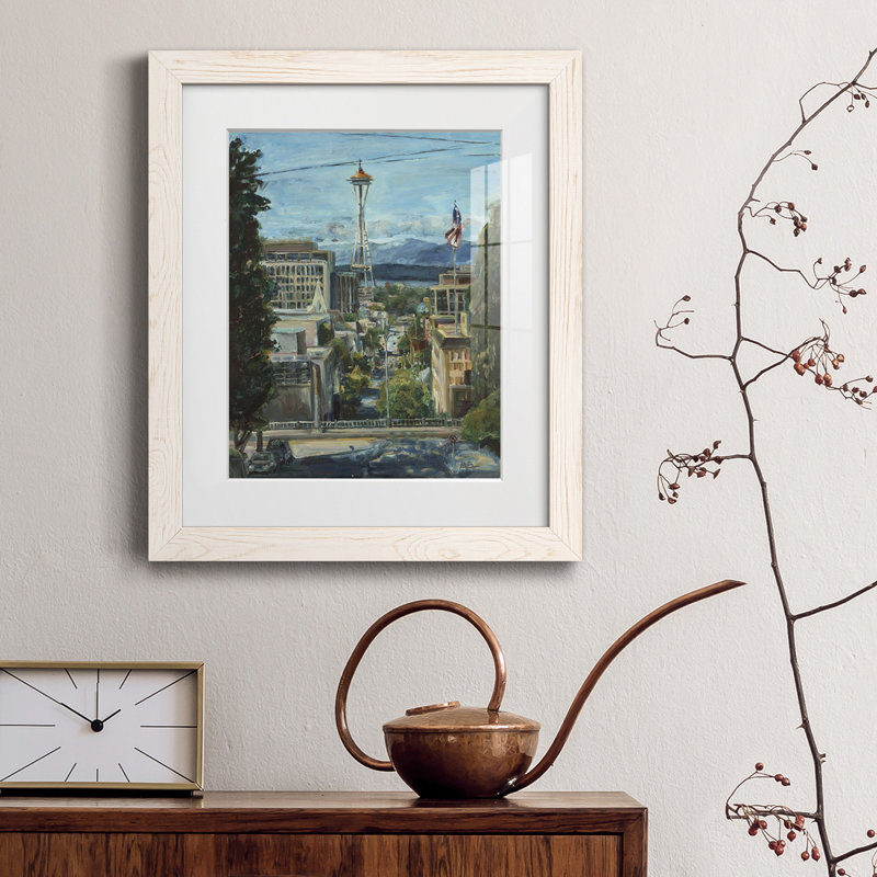 «Needle From The Hill», reproduction de cadre photo sur papier, H 20 po x l 17 po x P 1,5 po, Papier blanc