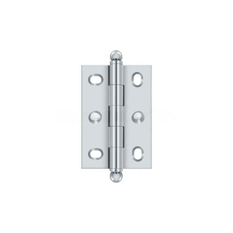 2.5'' x 1.75'' Butt Bearing Hinge, Polished Chrome