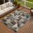Machine Washable Indoor/Outdoor Kesler ACN2373 Geometric Rug-1811479212
