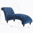 Tufted Armless Chaise Lounge