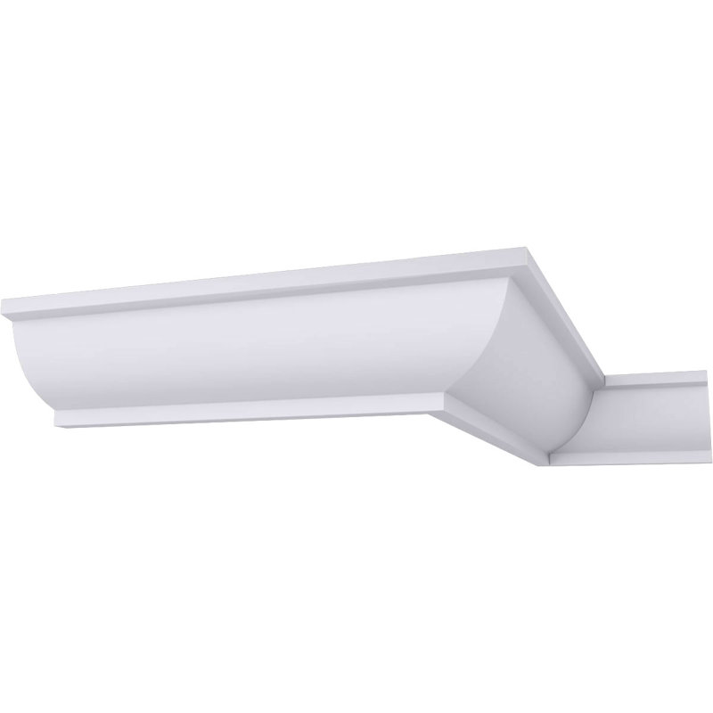 Mini moulure couronnée 1 1/2 po H x 1 1/2 po x P 2 1/8 po x L 94 1/2 po