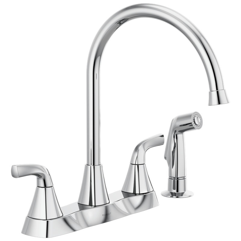 Peerless Parkwood Kitchen Faucet with Side Spray, Chrome