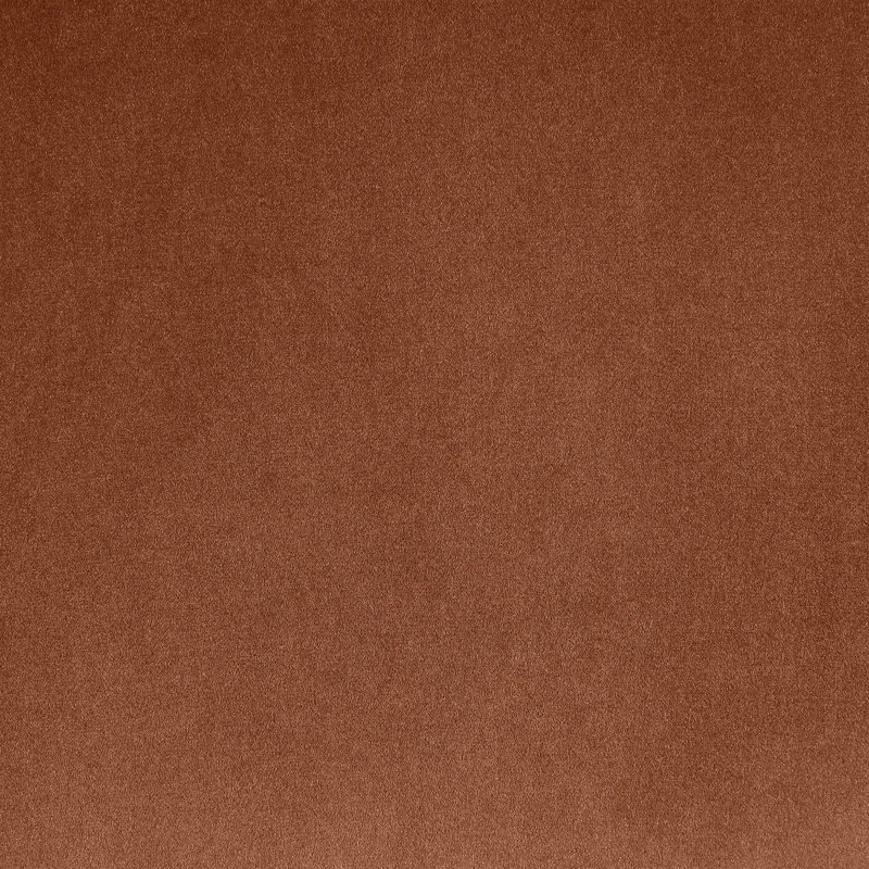 Chaise en velours Ethalind, Velours cognac