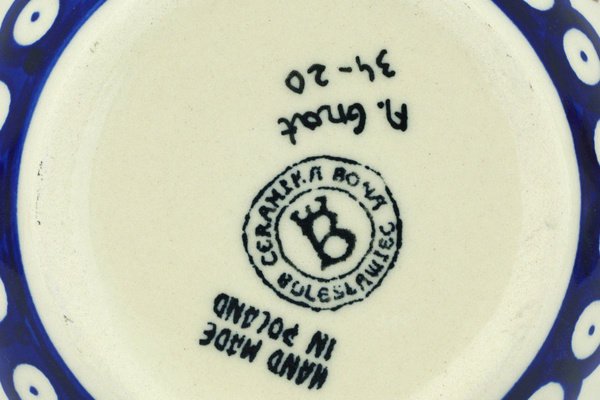 Polish Pottery Stoneware Rice Bowl