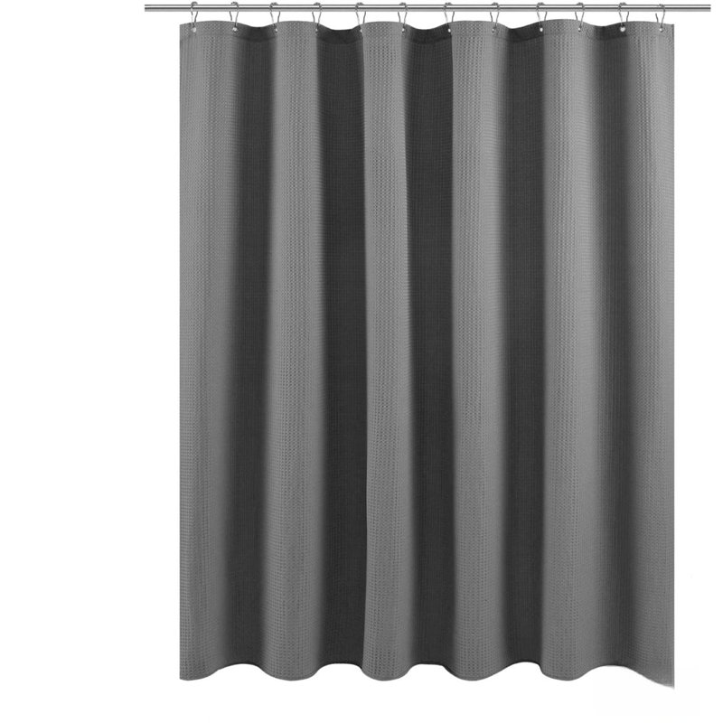 Rideau de douche Luxury, H 72 po x l 71 po, Gris