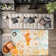 Sunset Modern Abstract Orange/Multi Rug