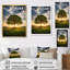 «Summer Solitude Tree Glow» sur toile-1054293626-1054293602