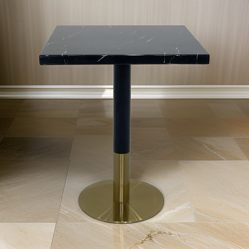 Kyanni Square Bar Table, Black
