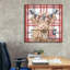 «Patriotic Highland Cow» par Ashley Bradley, art mural sur toile-1675002973