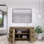 Meuble-lavabo sur pied avec lavabo en acrylique renforcé Verda-410044402