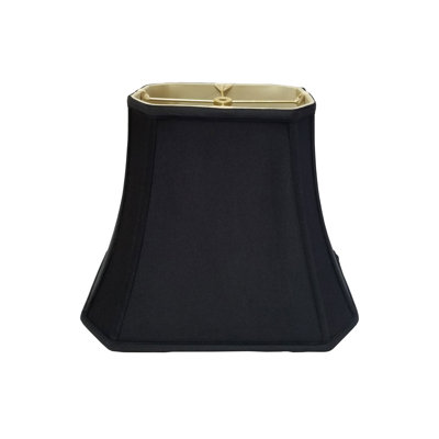 Abat-jour cloche en soie / shantung (araignée)