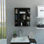 Pharmacie, miroir à six tablettes extérieures, trois tablettes à l'intérieur-1319360915