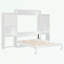 Grand lit escamotable avec bureau, coiffeuse et armoires-554123968