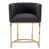 Charcoal Linen/Gold Frame selected