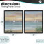 Ensemble de cadre flottant 2 pièces Summer Shore Panorama, design par Sally Swatland-1875453378-1875453379