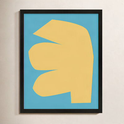 Blue Study 1 Print by Michael Kempen