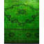 Tapis vert unique 8 pi 1 po x 10 pi 7 po Yanelle