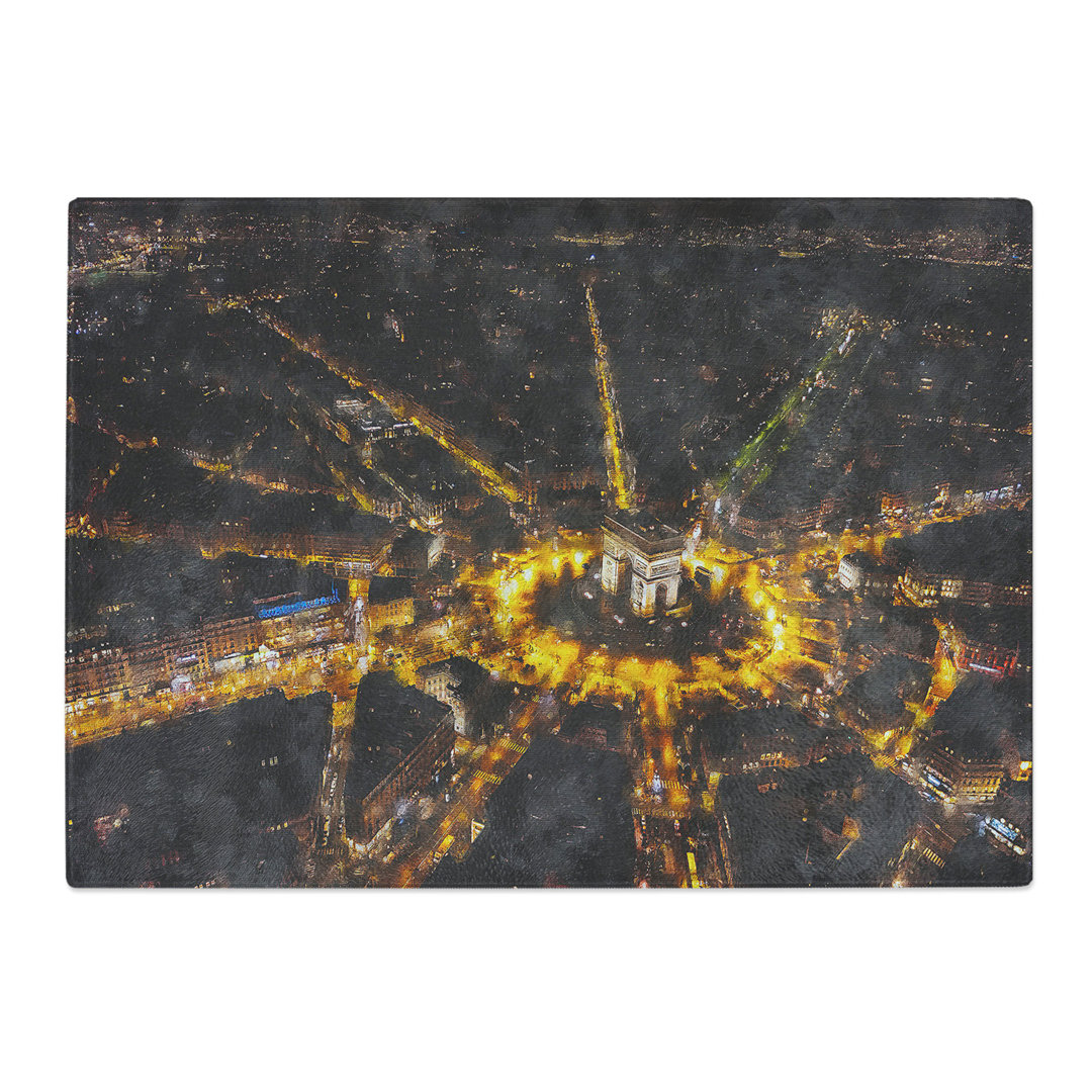 Paris Skyline Vol.1 Painting Chopping Board