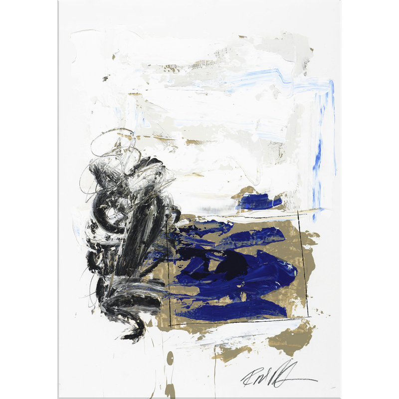 Blue Abstract 3 Print