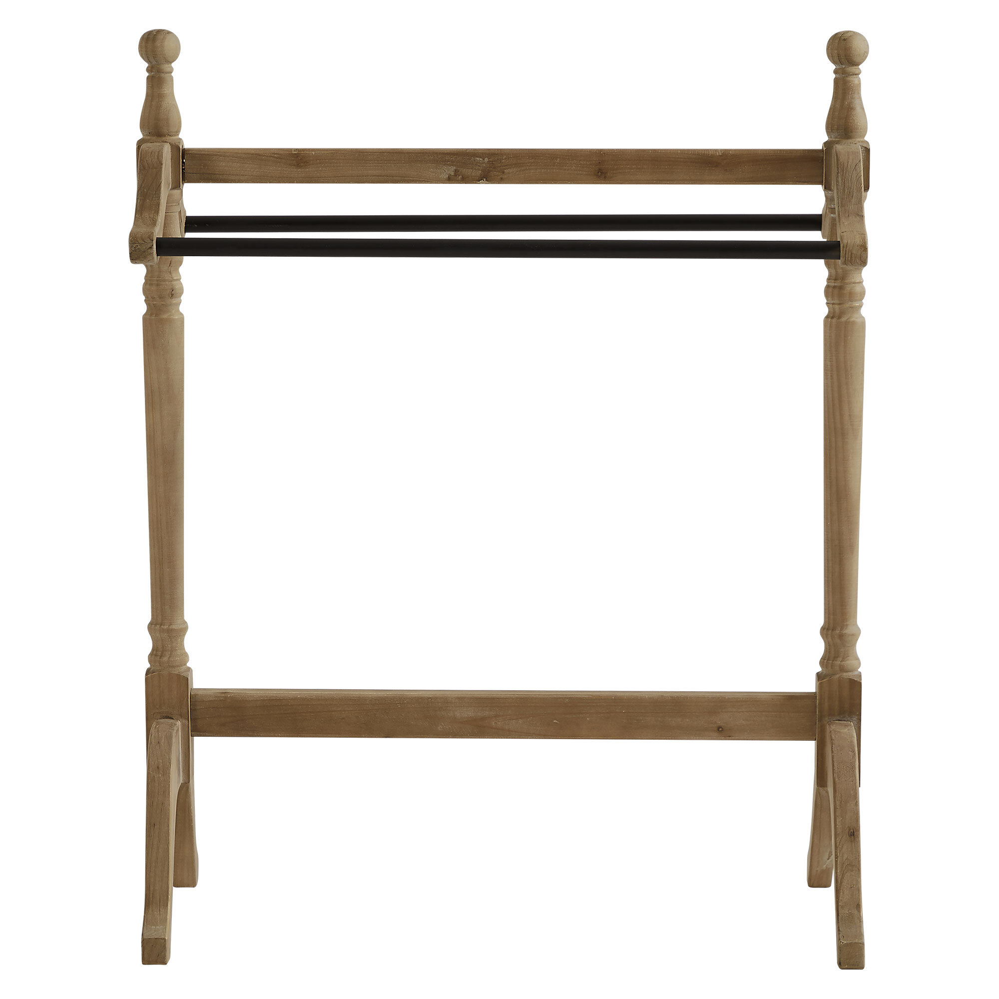 Hawoo Free Standing Wooden Towel Stand | Wayfair