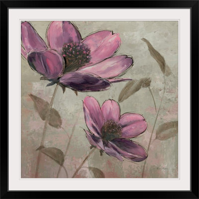 Plum Floral " Plum Floral II " by Emily Adams
