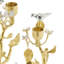 Lovebirds Silver & Gold Candelabra