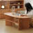 46.85" Solid wood Rectangular Coffee Table-109243080