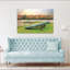 Colorful Lake Jean 1 Piece Wrapped Canvas Wall Art-1507017068