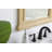 Hand-Painted Beveled Flat Wall Mirror -441014021-482152672