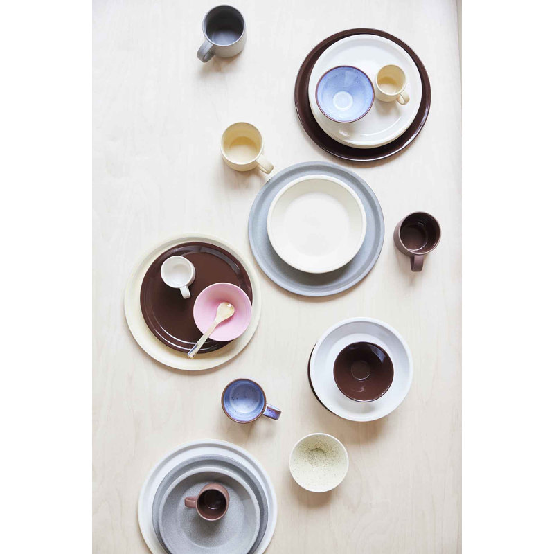 Yuka Handmade Earthenware Salad/Dessert Plate