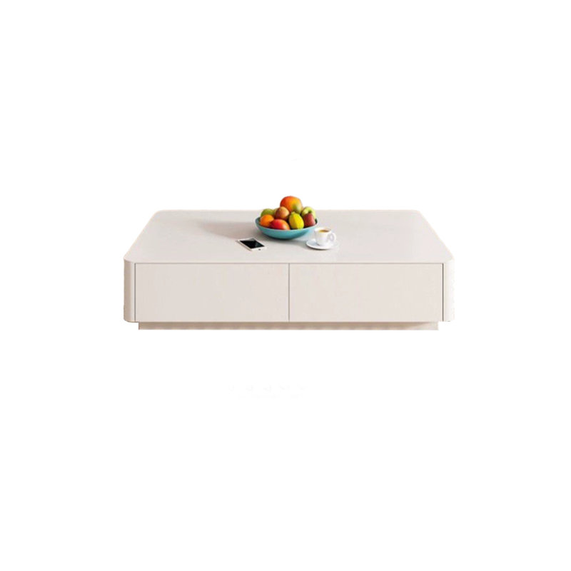 Nordic Style Wood Coffee Table, 13.78" H x 47.24" L x 23.62" W