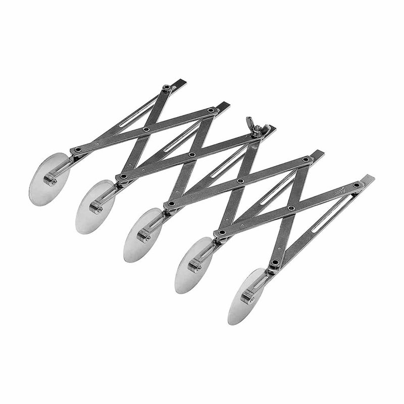 Ateco 5 Wheel Stainless Steel Cutter, 2 1/8 Inch Wheels