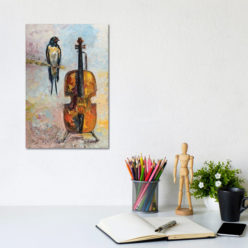 Stand By Me by Dana Sorokina - Gallery-Wrapped Canvas Giclée on Canvas, 20.32 cm H x 30.48 cm W, Wrapped Canvas