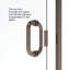 Porte de douche encadrée l 57 po x H 72,13 po Infinity-17243243-16968457