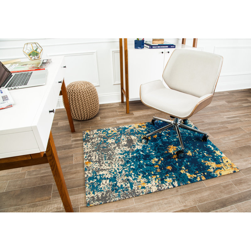 Straight Chair Mat, 0.64cm H x 121.92cm W x 91.44cm D