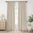 Birglinde Faux Linen Textured Thermal 100% Blackout Curtains for Bedroom Living Room Rod Pocket/Ring Clips-698918111-693244530
