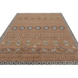 Burano Hand Knotted Wool Geometric Area Rug