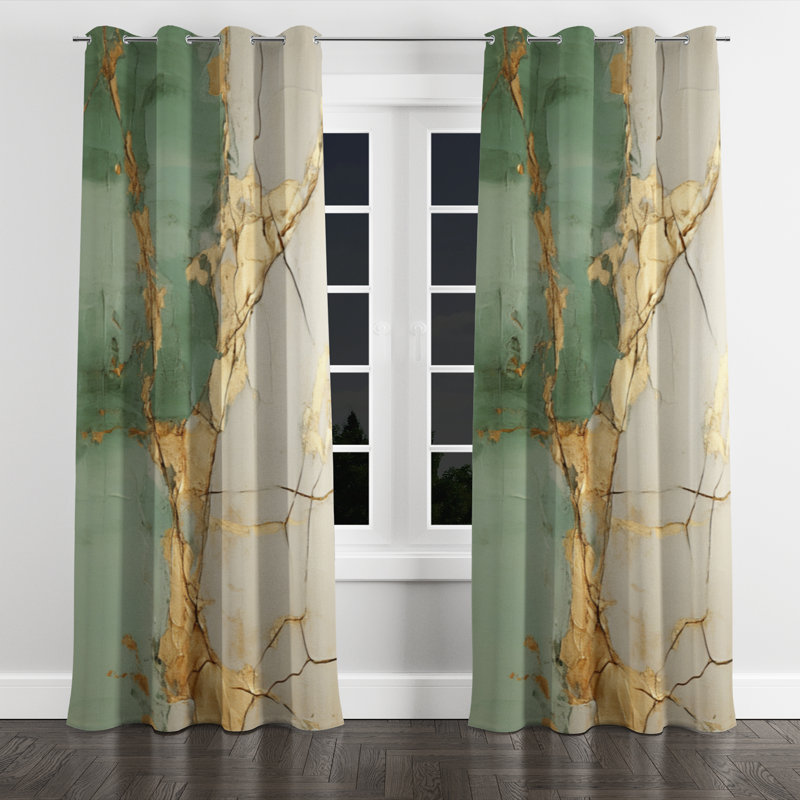 Aurela - Modern Velvet Grommet Curtain - Room Darkening - 1 Panel, 52" W x 120" L, Silver Grommets