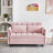 Sleeper Sofa, Convertible Sofa, Recliner, Bed, 3-In-1, 3-Position Adjustable Backrest, 2-Seater Sectional, Two Side Pockets, 2 Pillows-1688610183